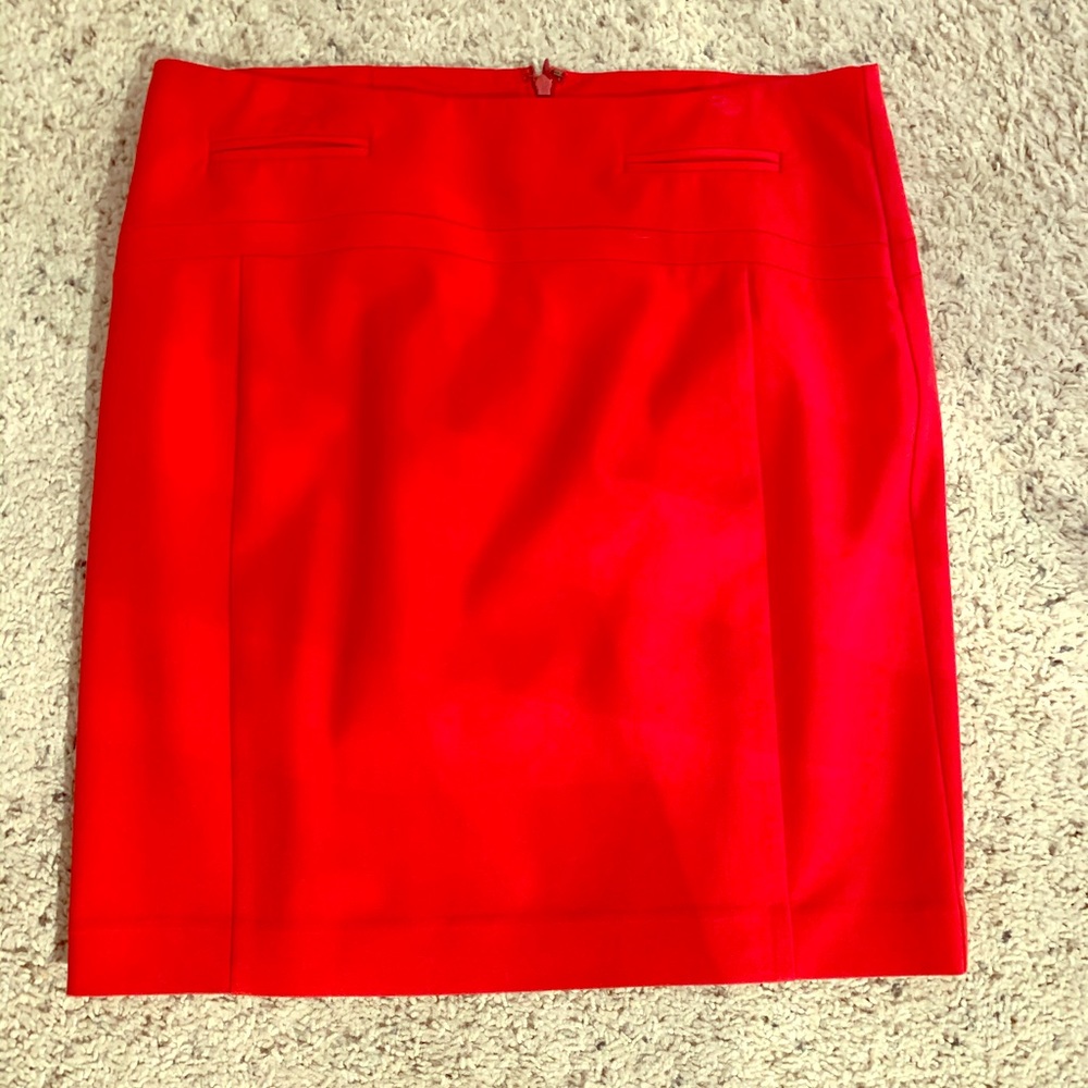 Express Red Skirt